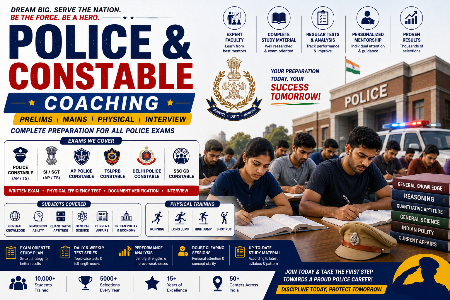 Police SI, Constable